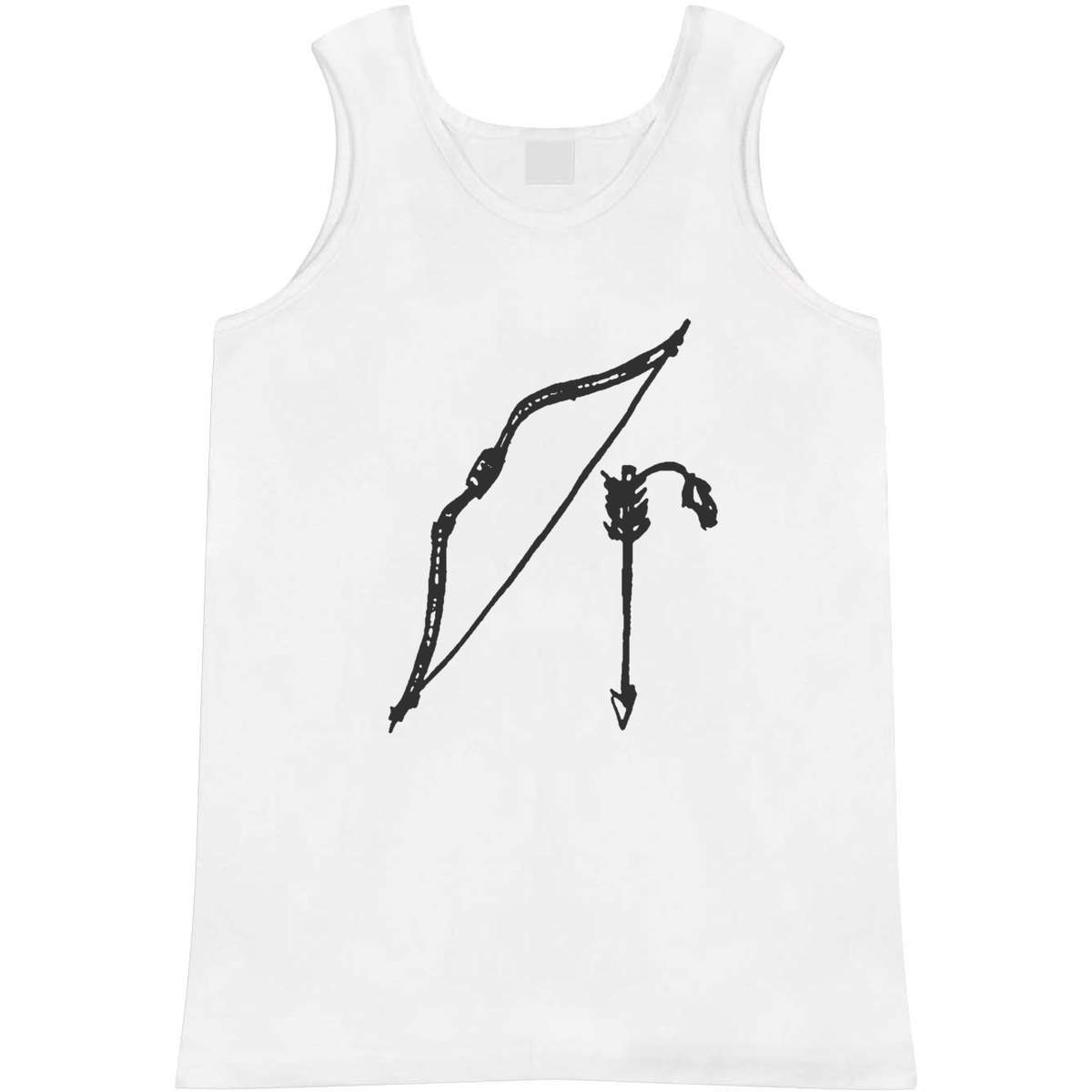 Small 'Bow & Arrow' Adult Vest / Tank Top (AV00039841)