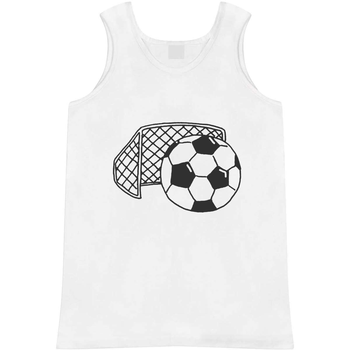 Small 'Football & Net' Adult Vest / Tank Top (AV00040593)