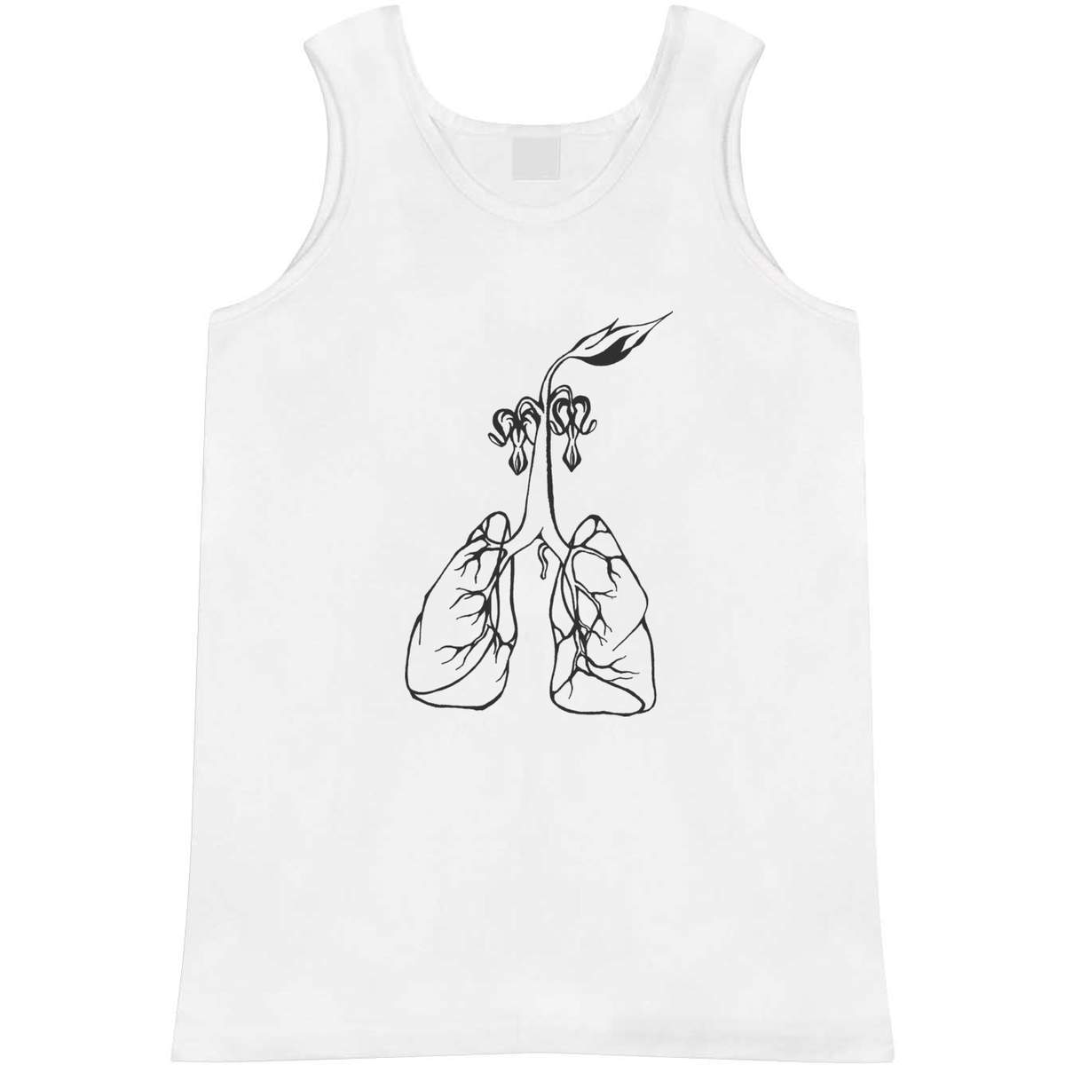 Small 'Lung & Roots' Adult Vest / Tank Top (AV00042433)