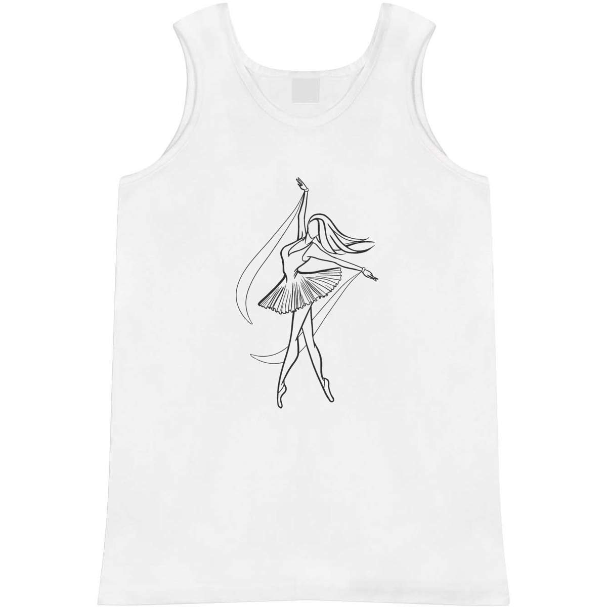 'Ballerina' Adult Vest / Tank Top (AV024255)