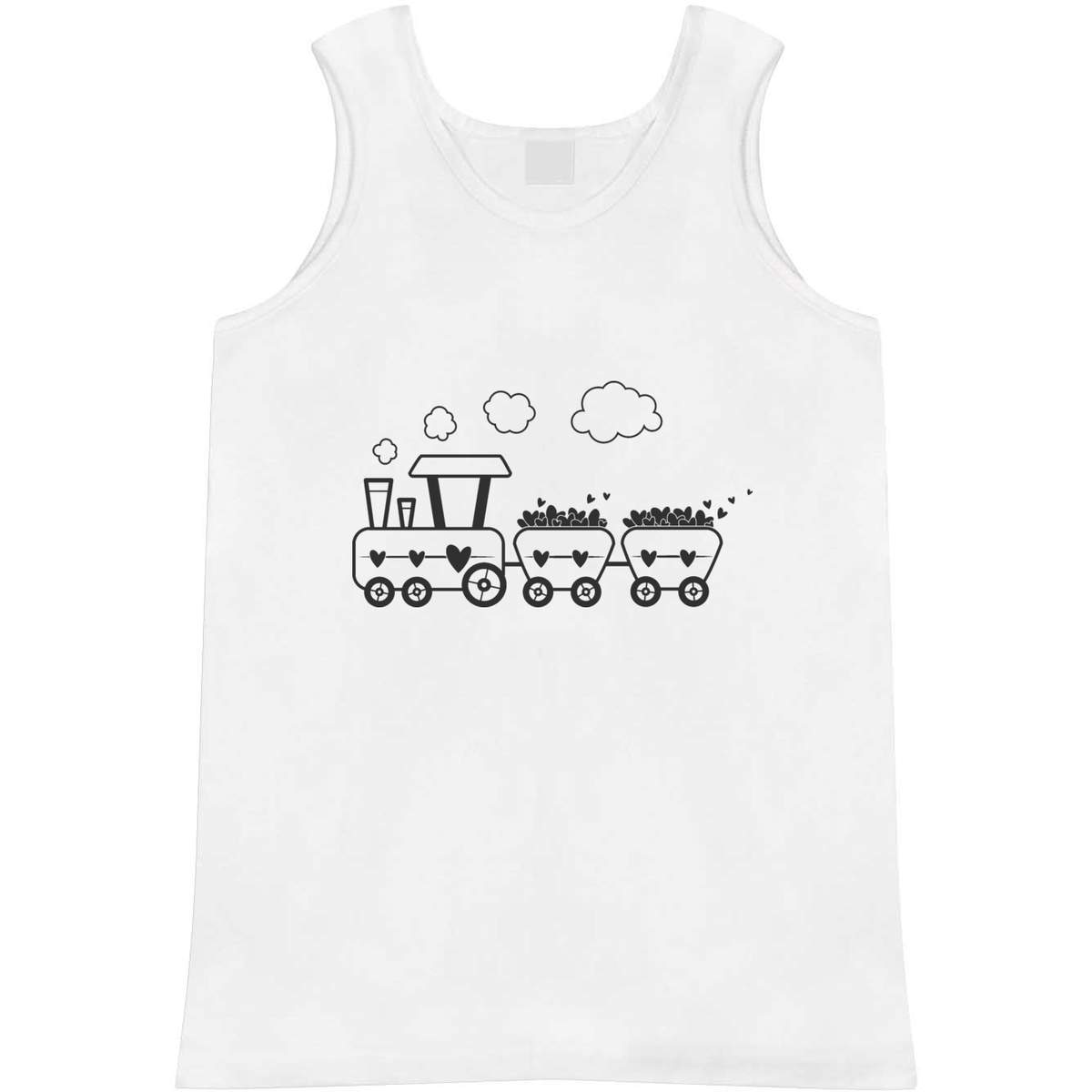 'Love Train' Adult Vest / Tank Top (AV014726)