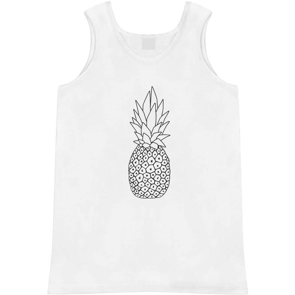 'Delicious Pineapple' Adult Vest / Tank Top (AV020417)