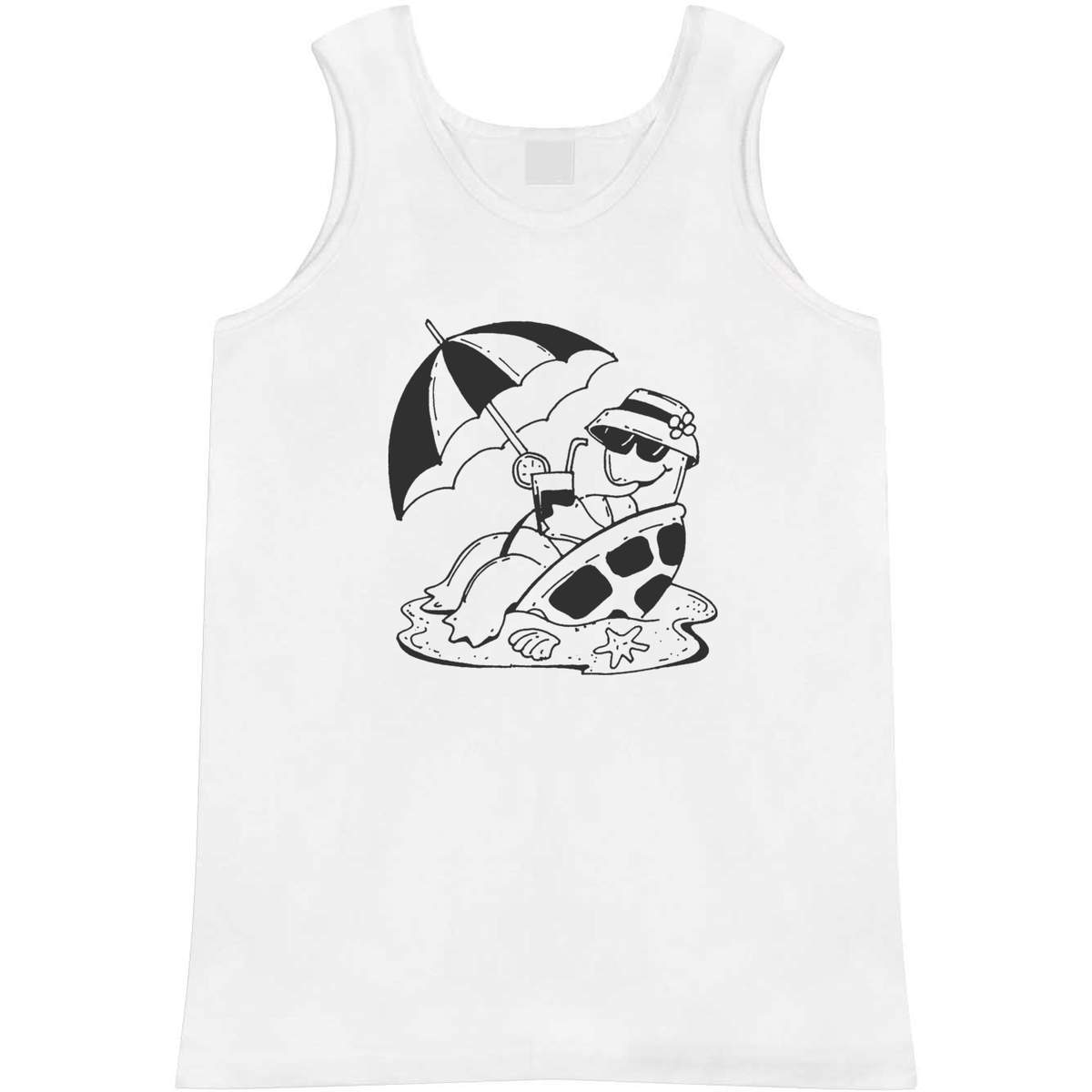 'Chilled Out Tortoise' Adult Vest / Tank Top (AV026714)
