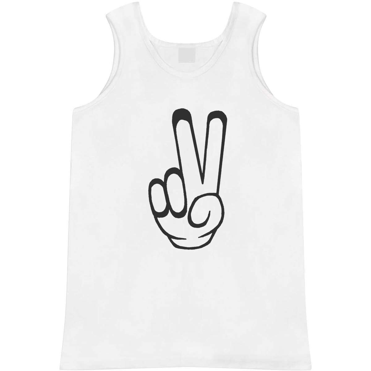 'Peace Sign' Adult Vest / Tank Top (AV002801)