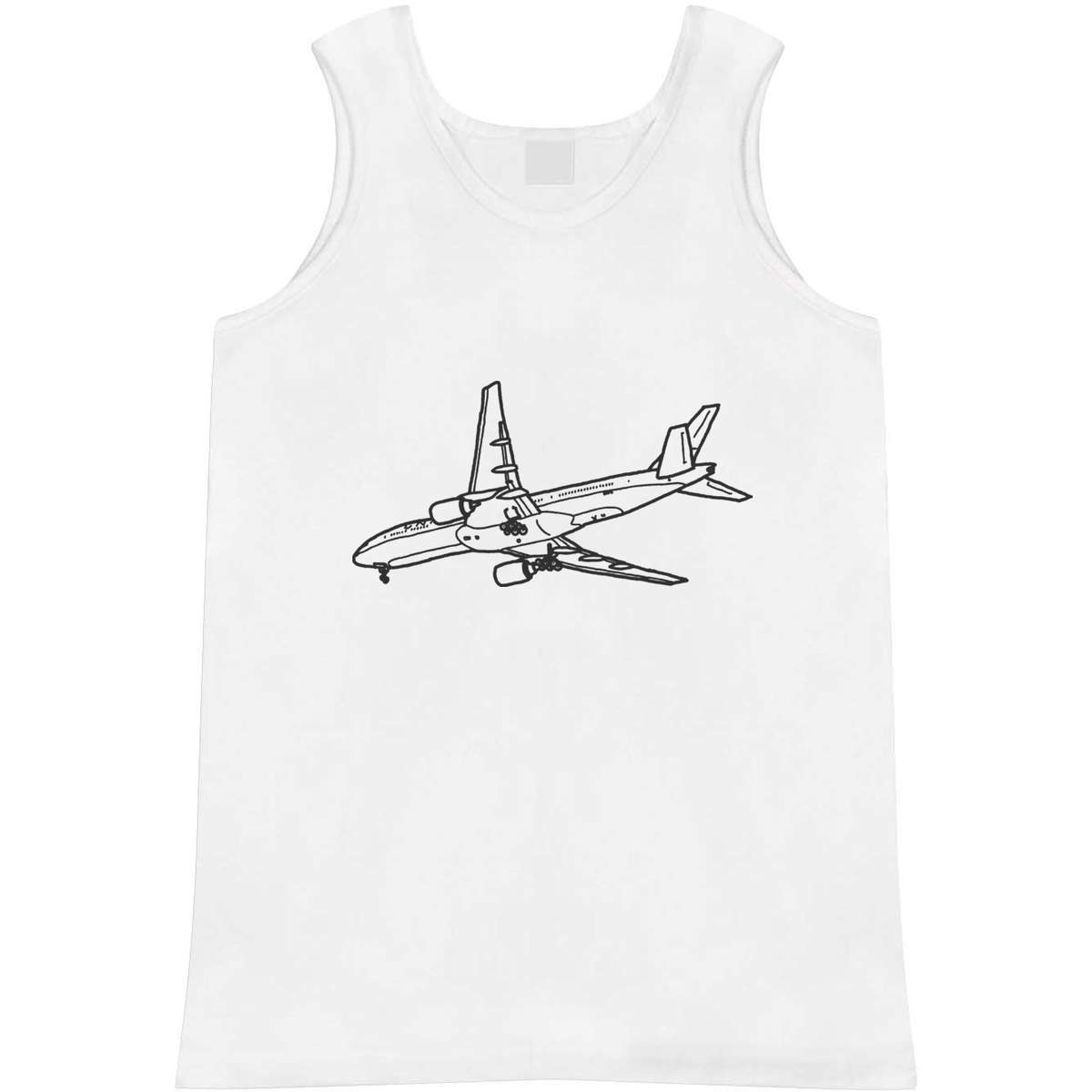 'Commercial Aircraft' Adult Vest / Tank Top (AV025326)