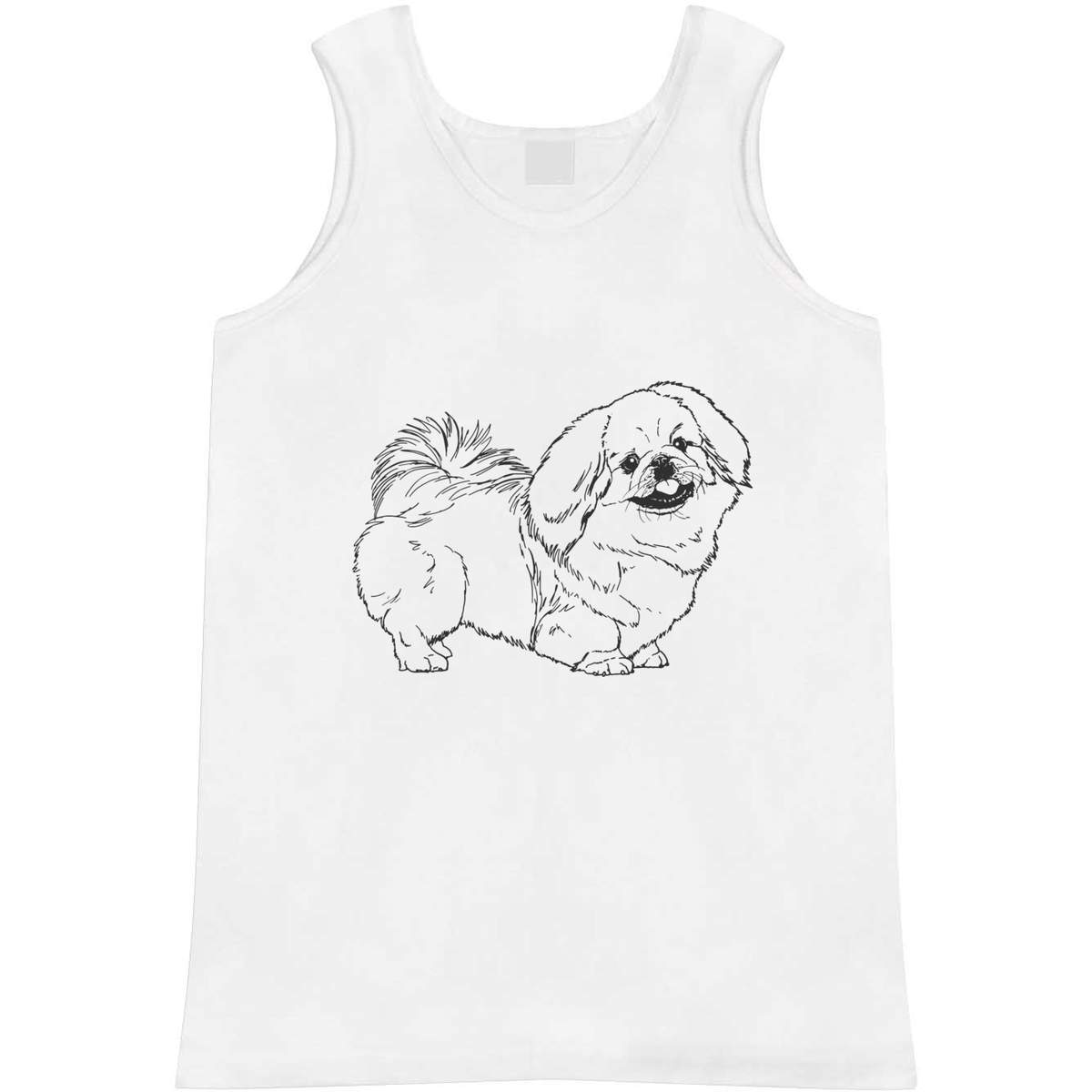 'Pekingese' Adult Vest / Tank Top (AV028721)
