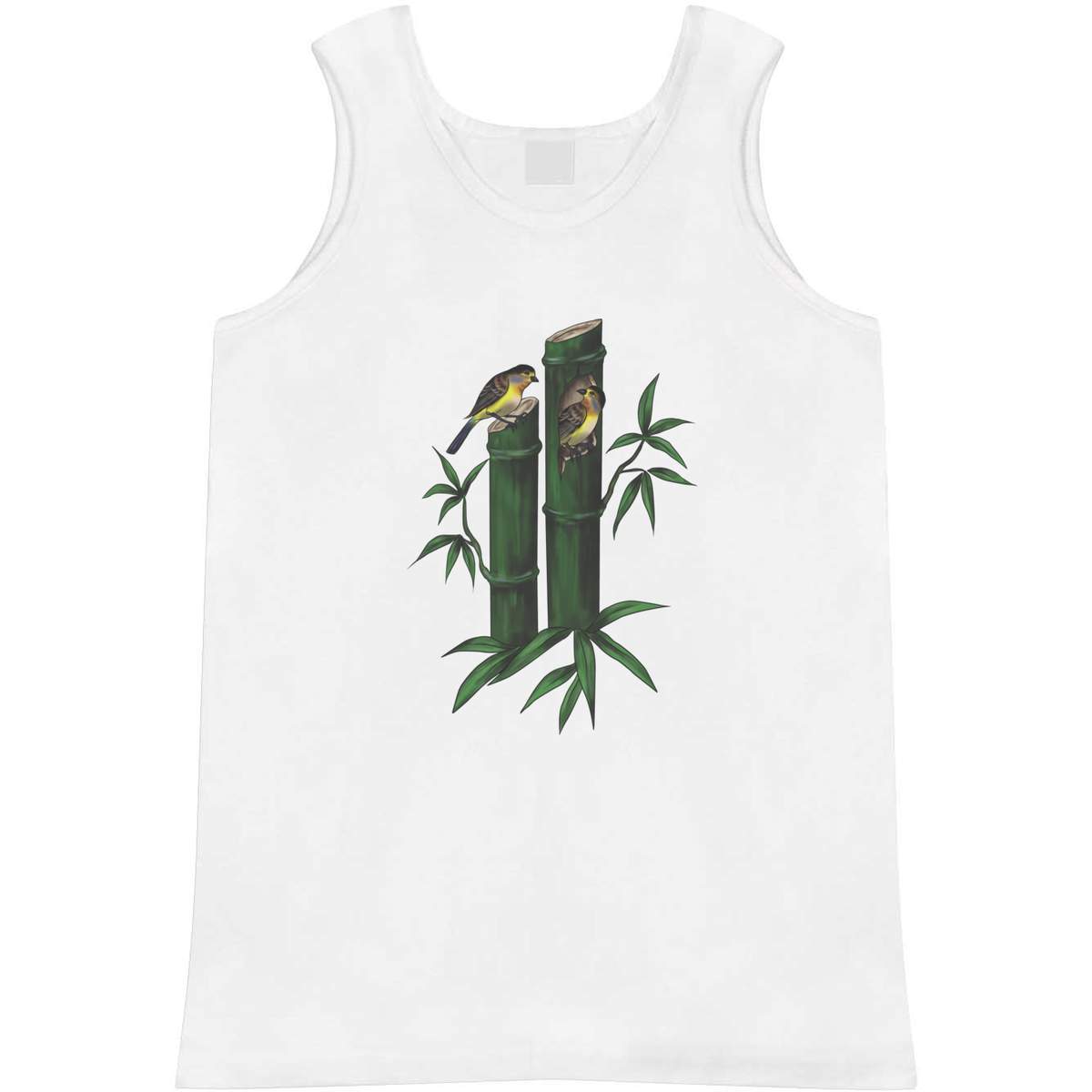 'Bamboo Birds' Adult Vest / Tank Top (AV022618)