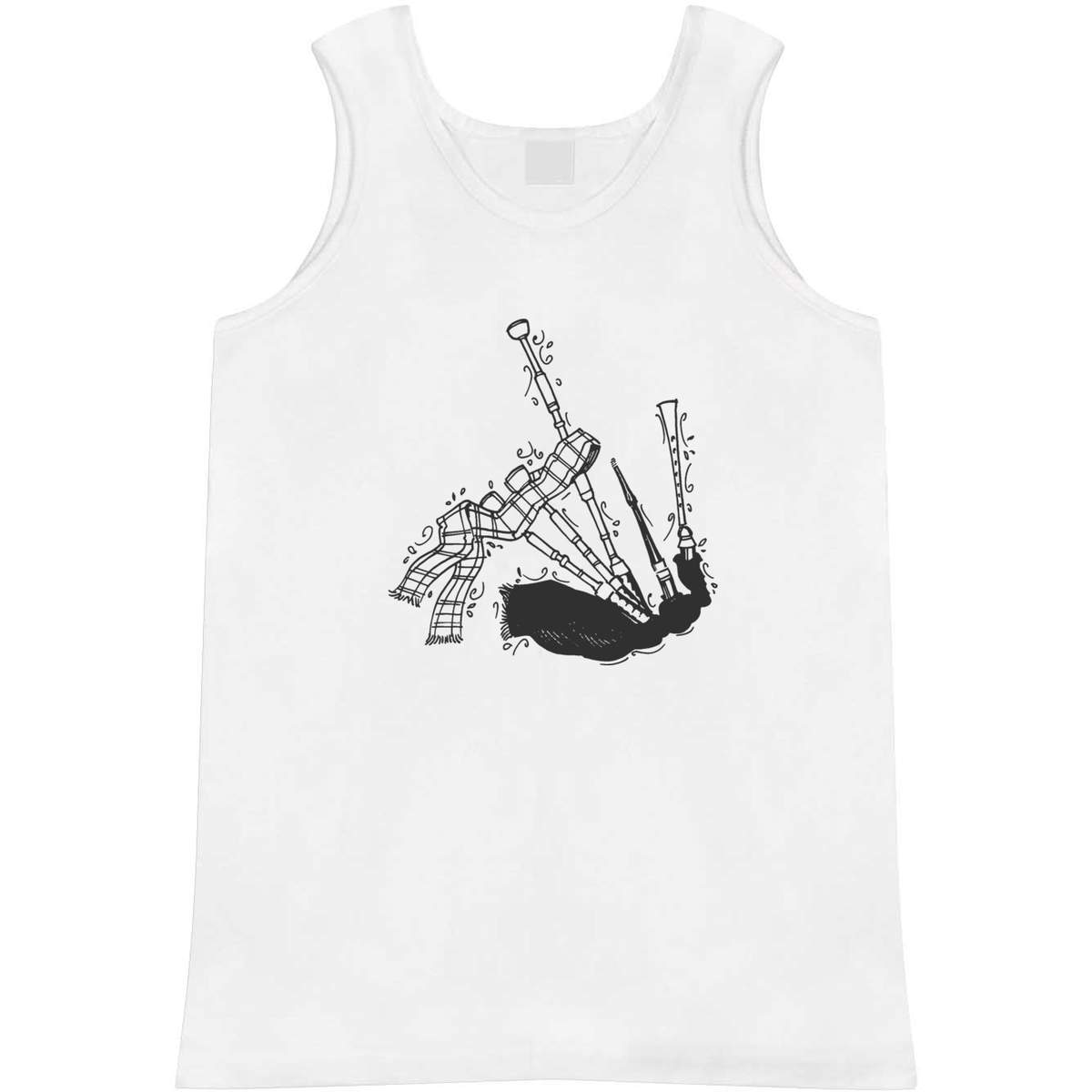'Bagpipes' Adult Vest / Tank Top (AV021227)