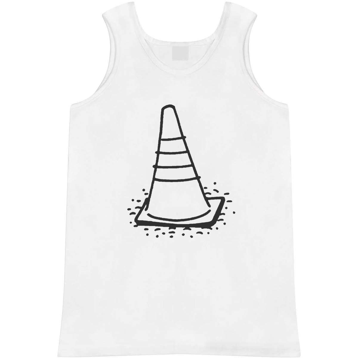 Small 'Traffic Cone' Adult Vest / Tank Top (AV00057917)