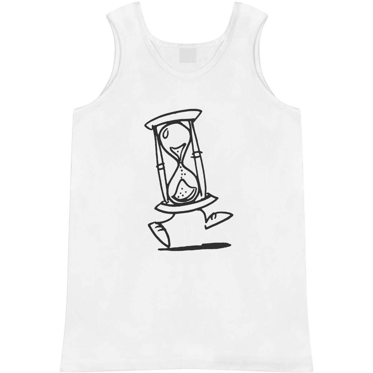 Small 'Walking Hourglass' Adult Vest / Tank Top (AV00058605)