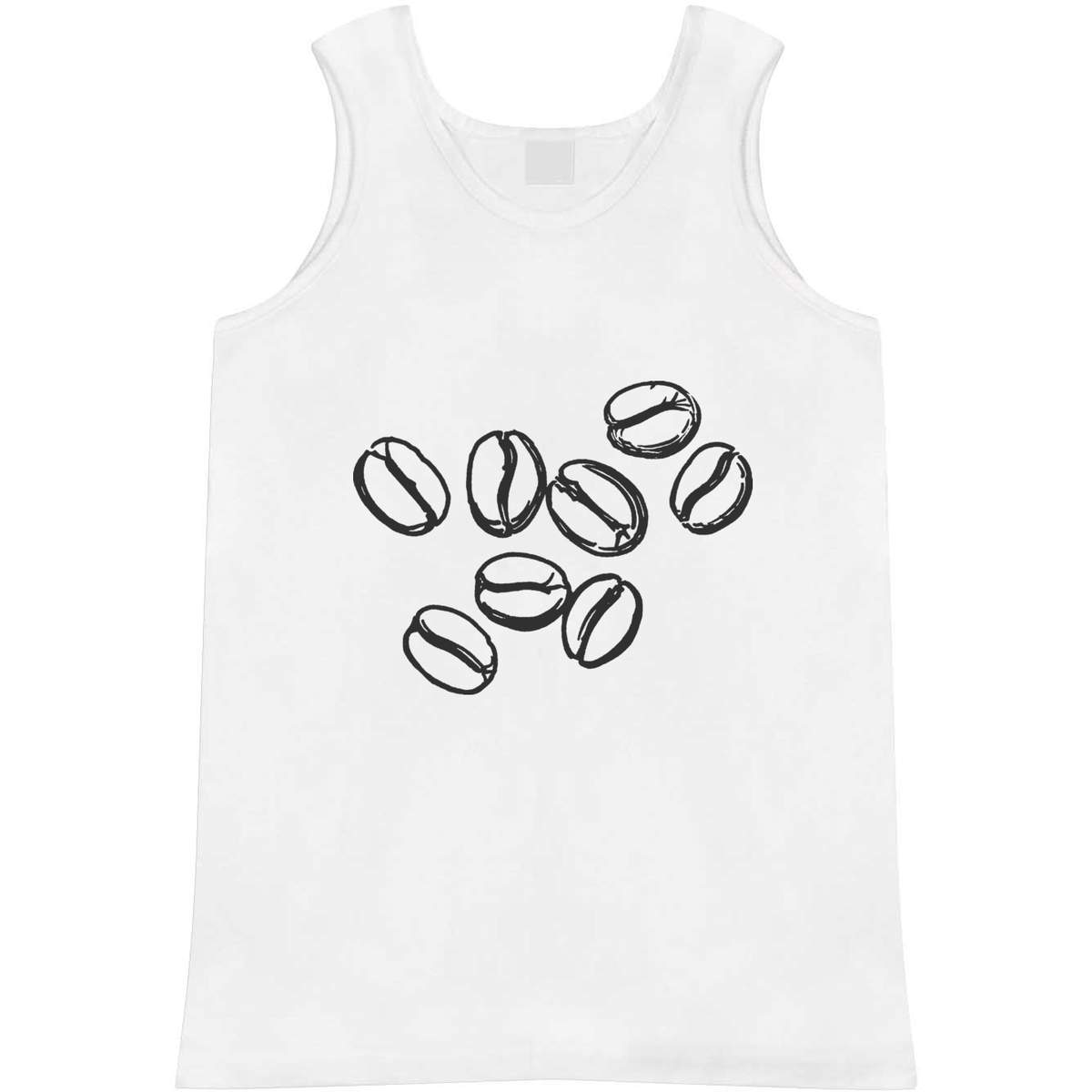 'Coffee Beans' Adult Vest / Tank Top (AV025528)