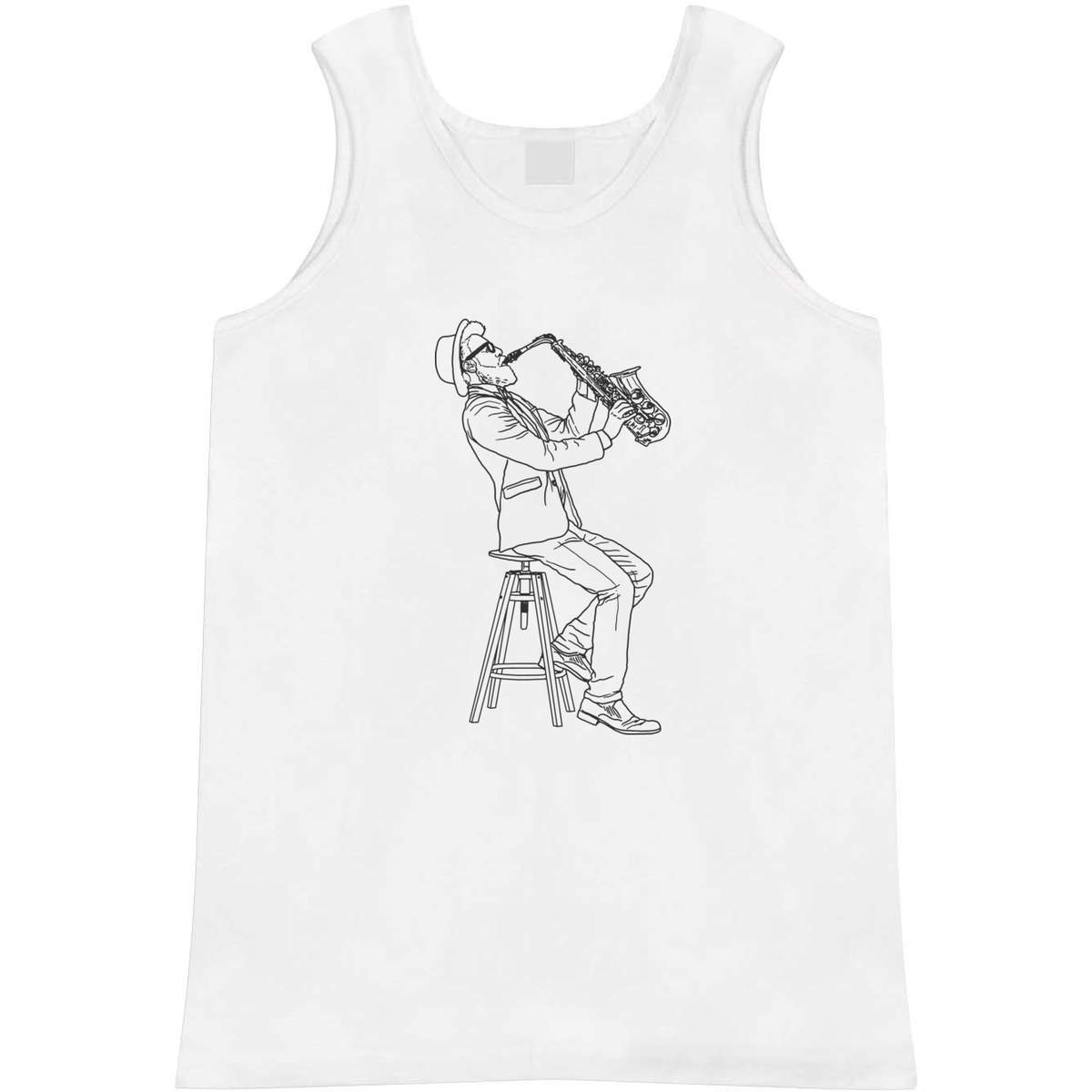 'Jazz Musician' Adult Vest / Tank Top (AV029221)