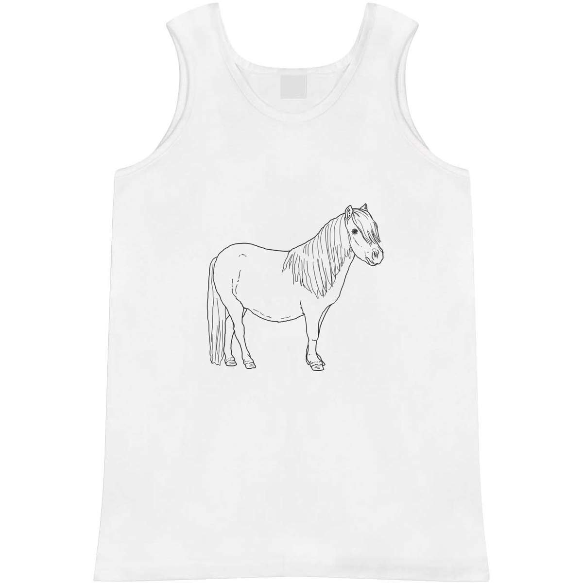 'Shetland Pony' Adult Vest / Tank Top (AV029448)