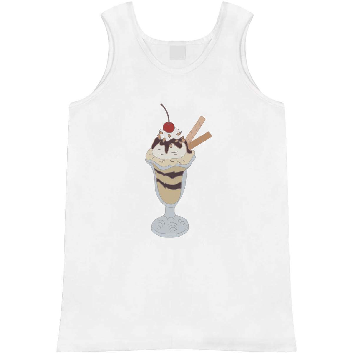 'Ice Cream Sundae' Adult Vest / Tank Top (AV029595)