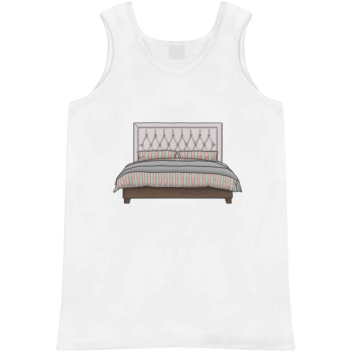 Small 'Double Bed' Adult Vest / Tank Top (AV00062849)