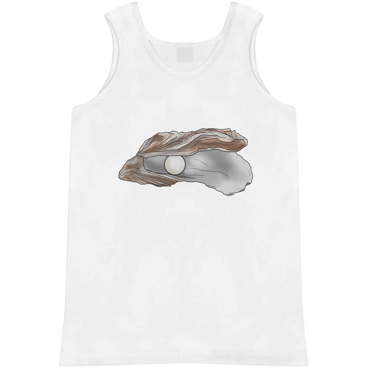 'Pearl Oyster' Adult Vest / Tank Top (AV029877)