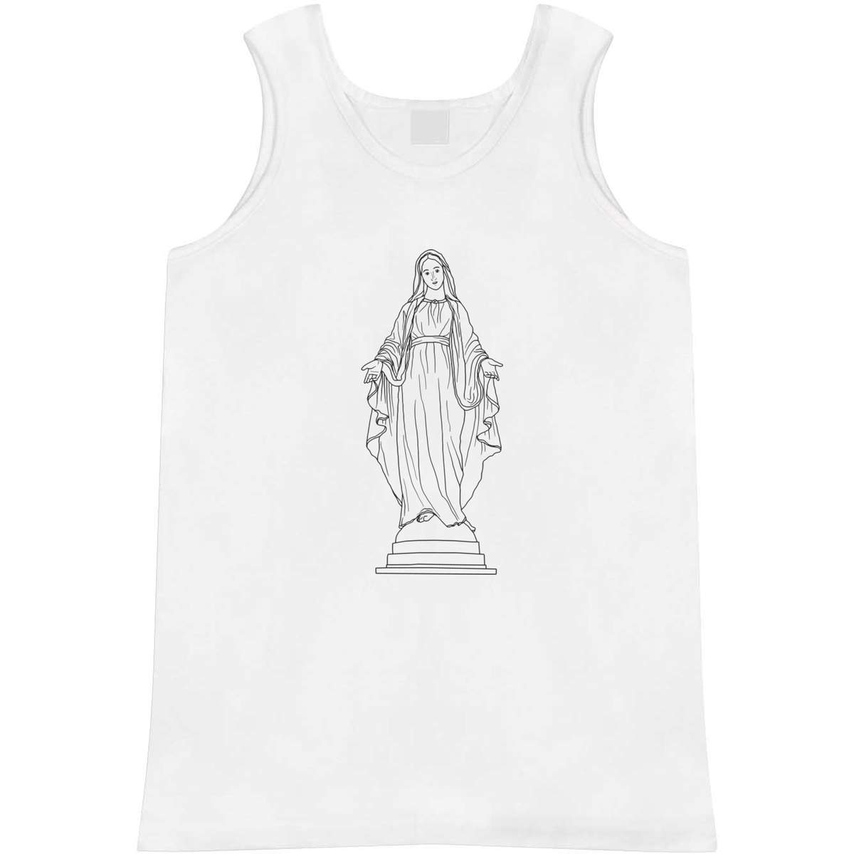 Small 'Virgin Mary' Adult Vest / Tank Top (AV00064789)