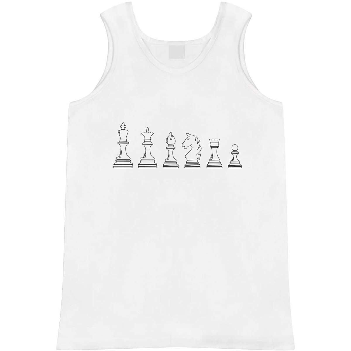 'Chess Pieces' Adult Vest / Tank Top (AV030249)