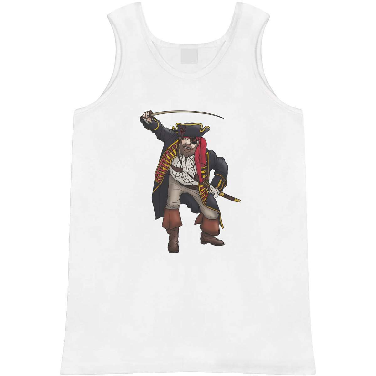 'Pirate' Adult Vest / Tank Top (AV034561)