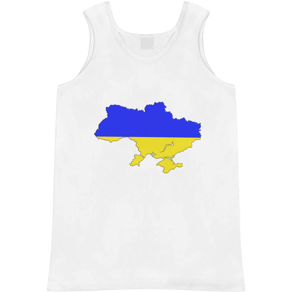 'Ukraine Country' Adult Vest / Tank Top (AV034734)