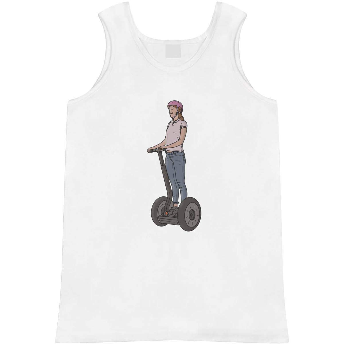 'Hoverboard Woman' Adult Vest / Tank Top (AV035137)