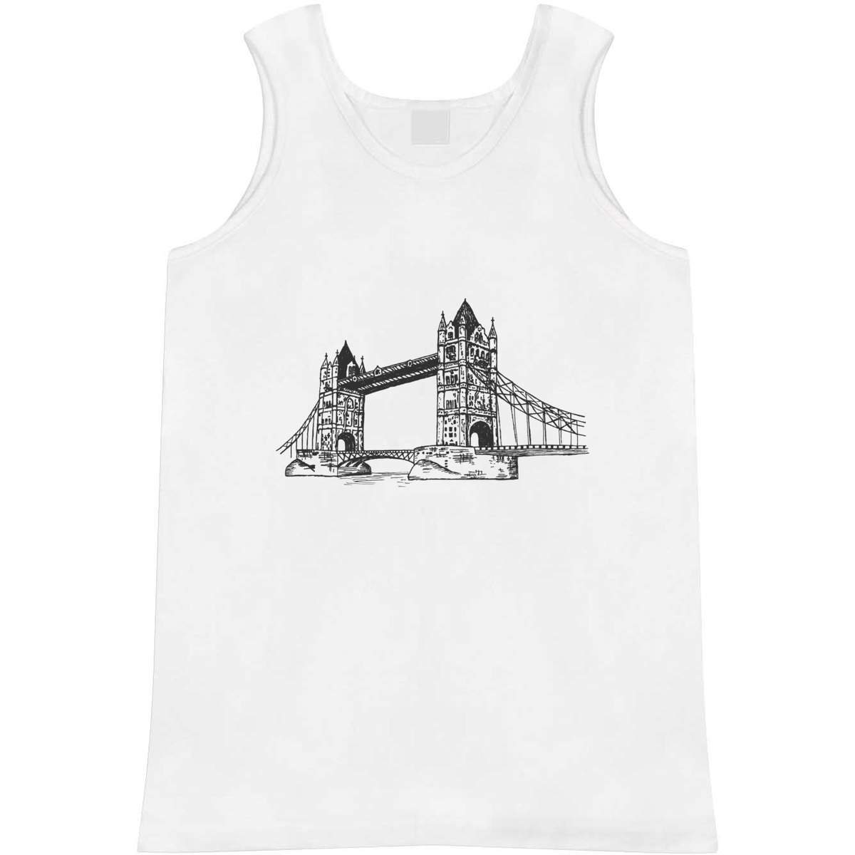 'Tower Bridge' Adult Vest / Tank Top (AV035881)