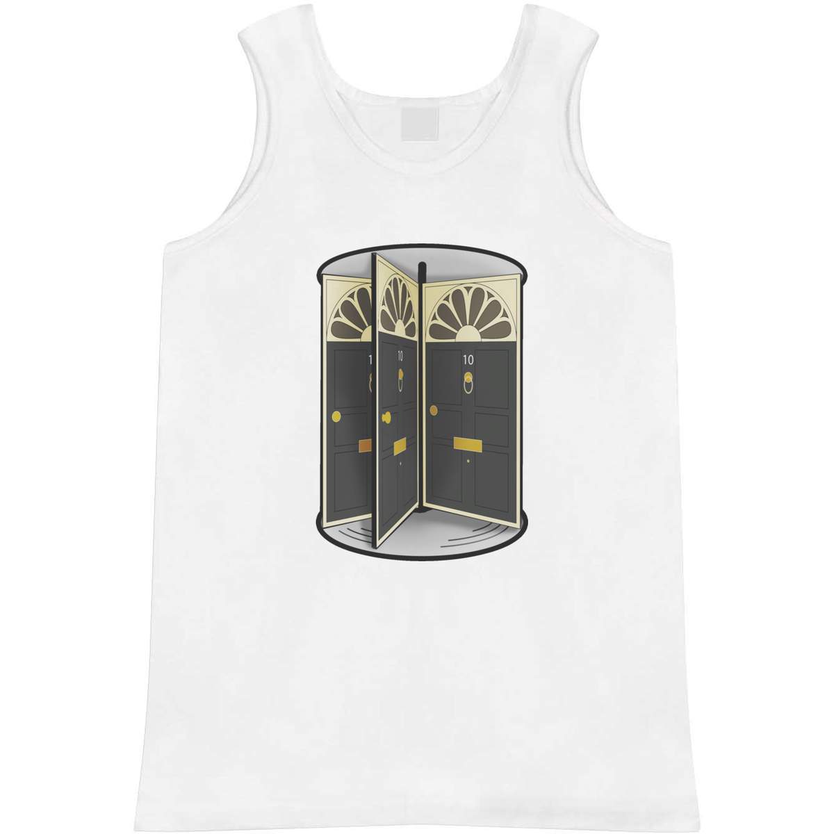 'Ten Downing Street Revolving Door' Adult Vest / Tank Top (AV036484)