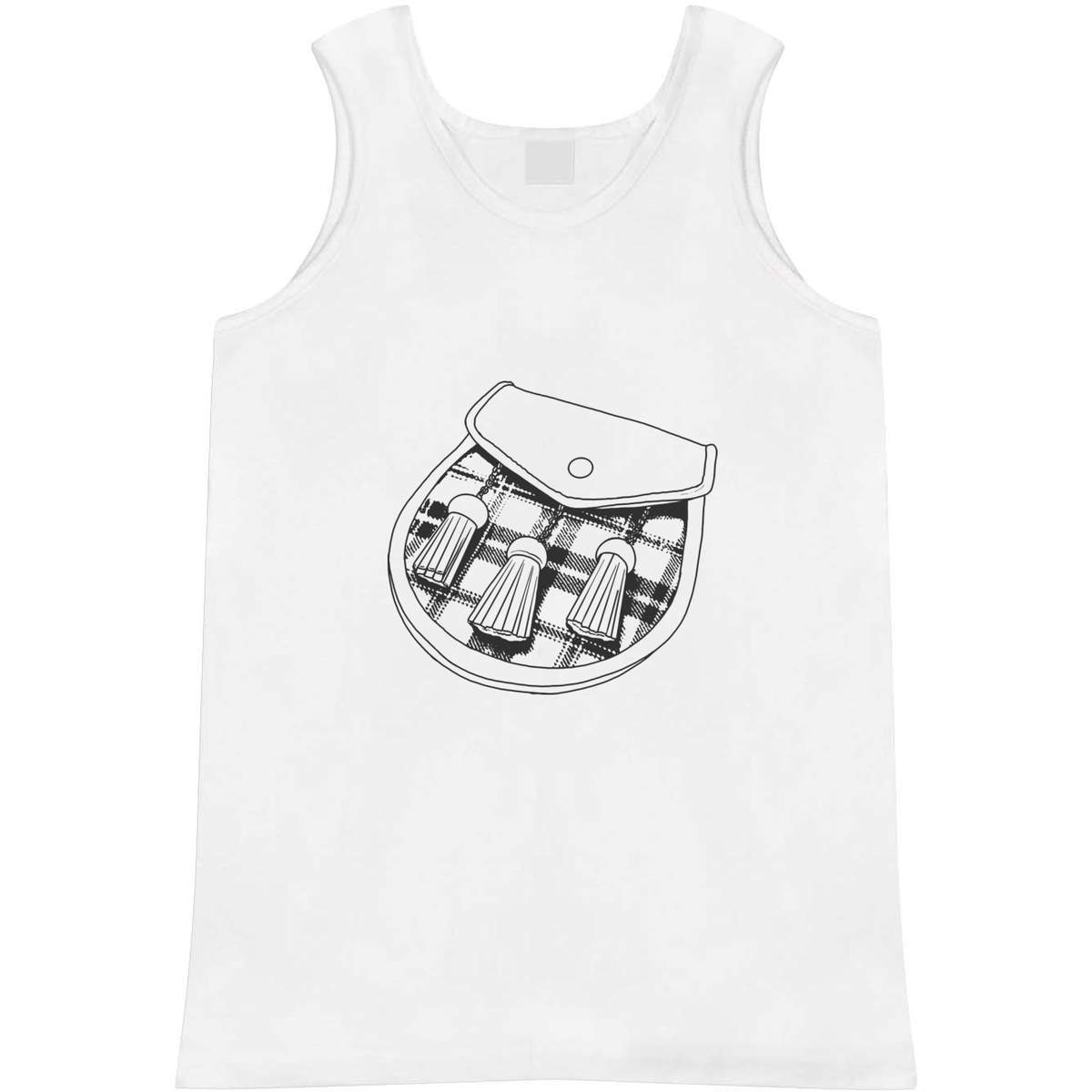 'Scottish Sporran' Adult Vest / Tank Top (AV037295)