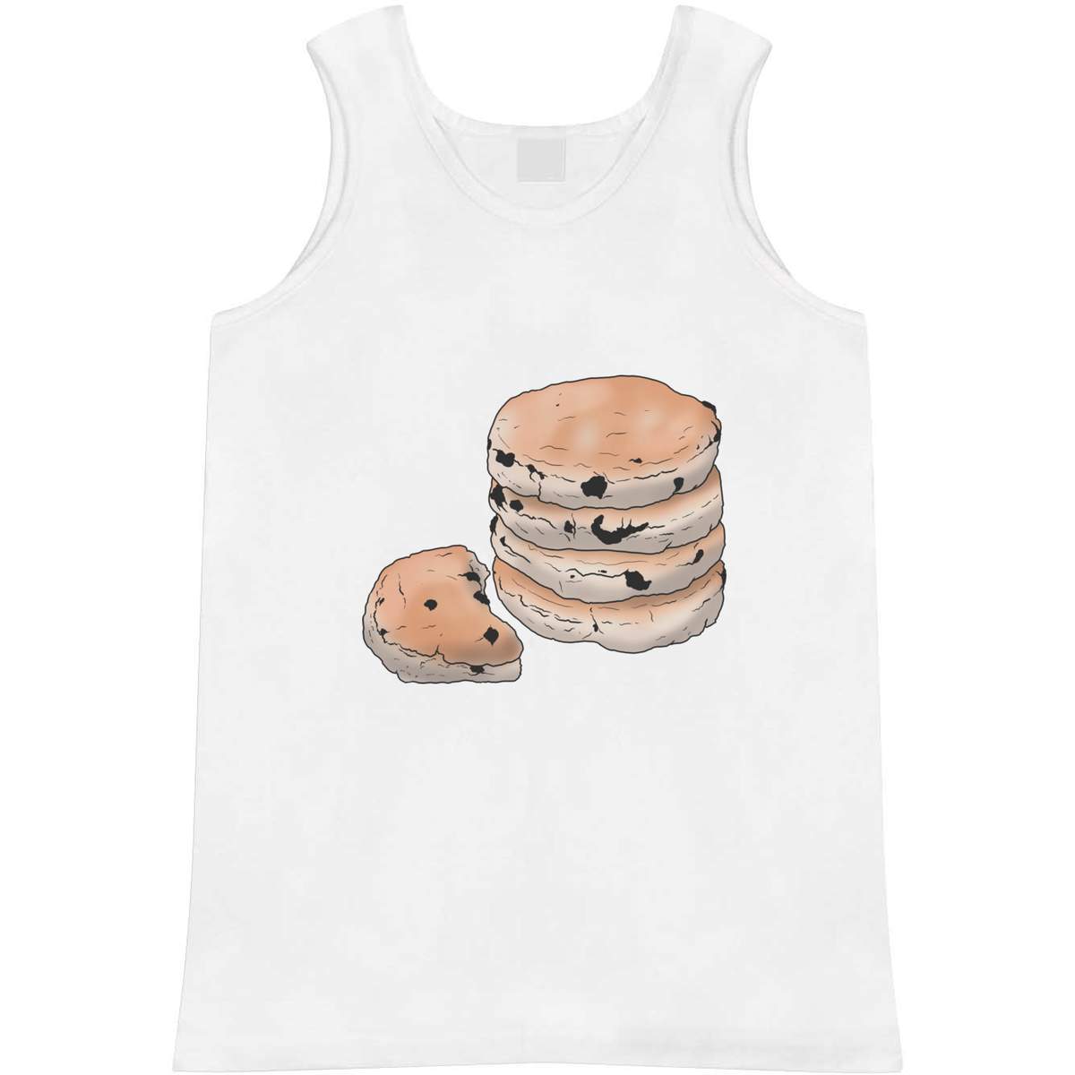 Small 'Welsh Cakes' Adult Vest / Tank Top (AV00092901)