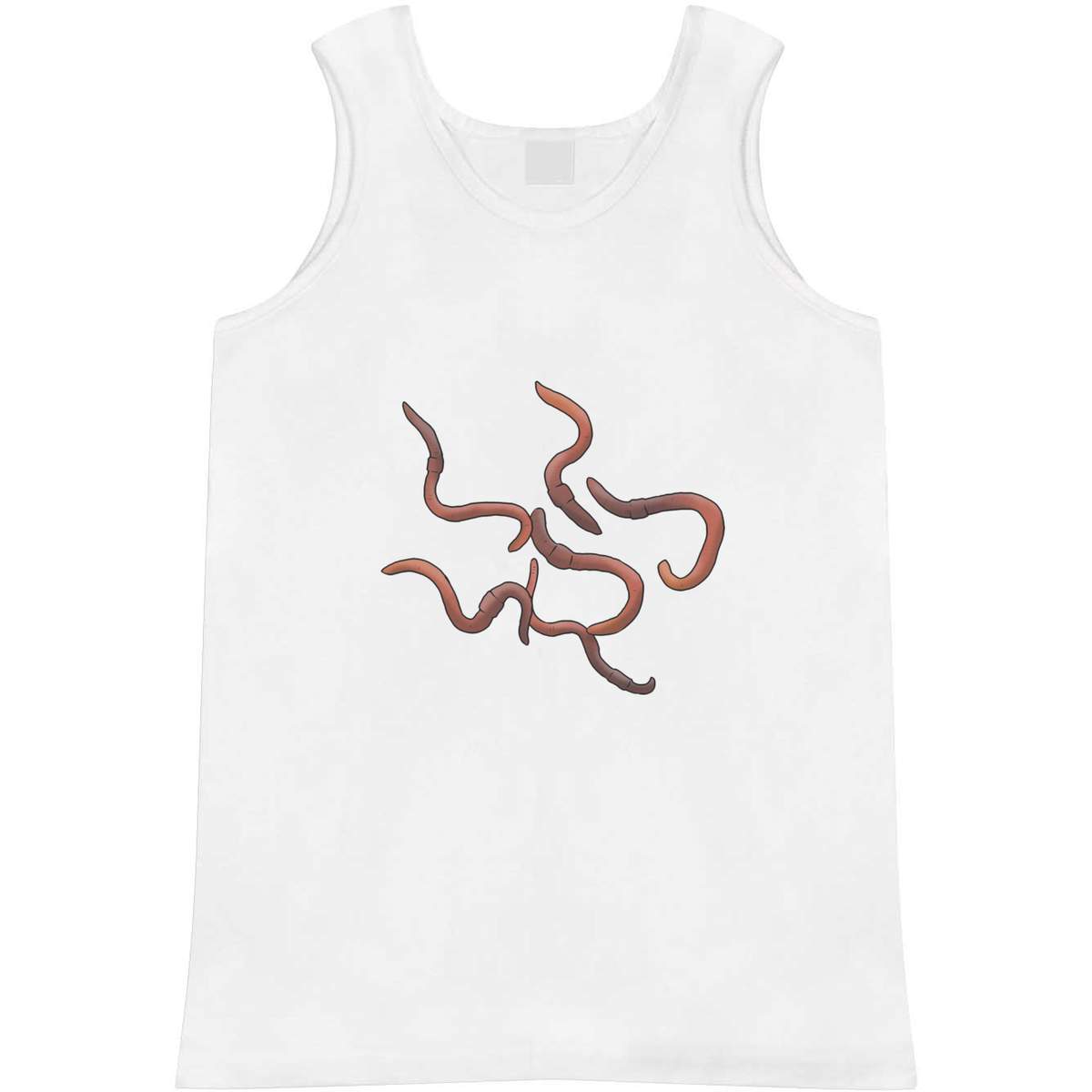 Small 'Earthworms' Adult Vest / Tank Top (AV00095217)
