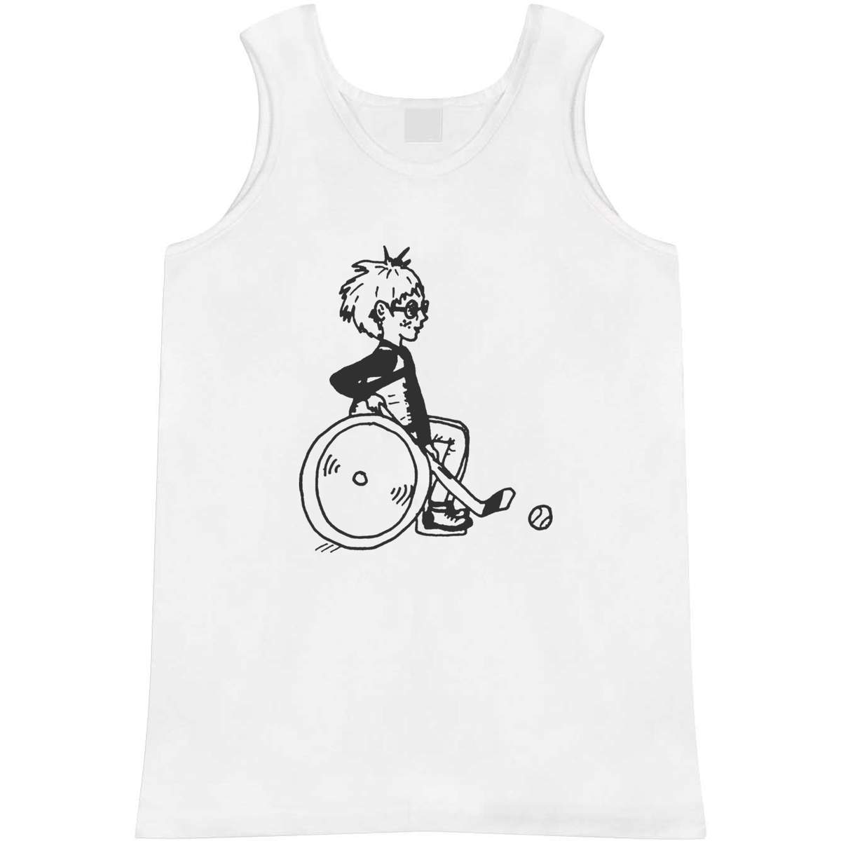 Small 'Disabled Hockey Player' Adult Vest / Tank Top (AV00095957)