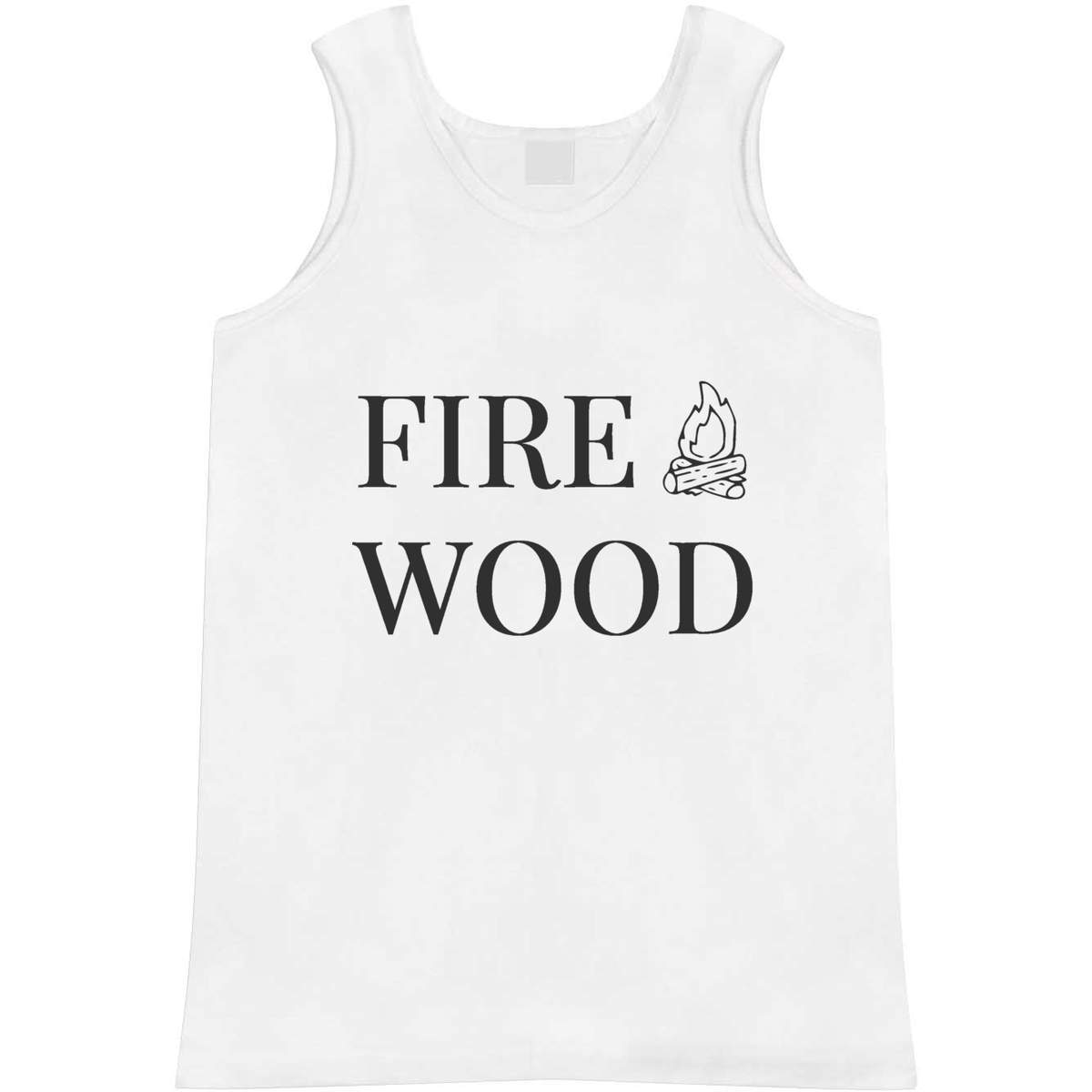 Small 'Firewood' Adult Vest / Tank Top (AV00097817)