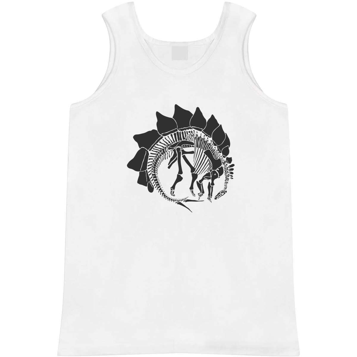 Small 'Stegosaurus Fossil' Adult Vest / Tank Top (AV00099761)