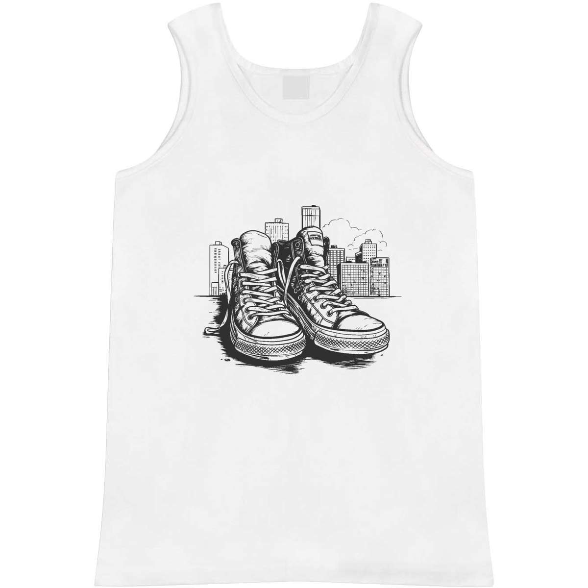 'urban sneakers' Adult Vest / Tank Top (AV039396)