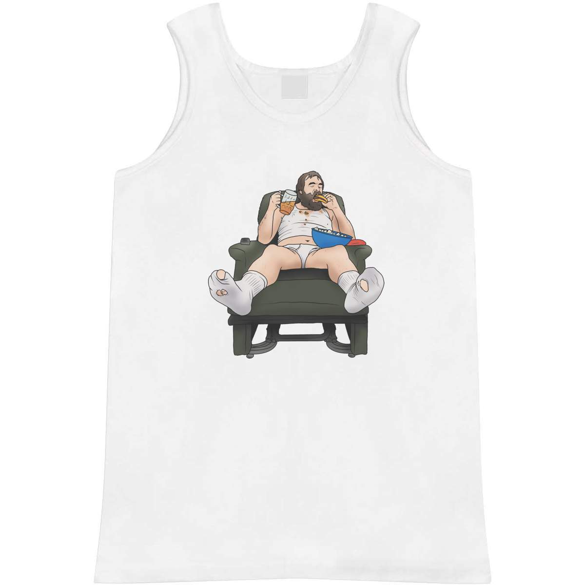'Disgusting Slob' Adult Vest / Tank Top (AV040497)