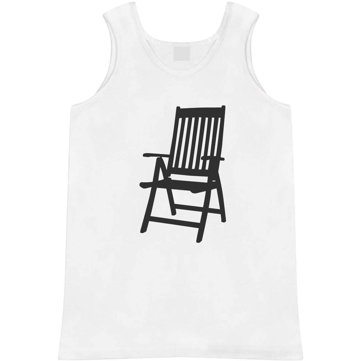 Small 'Deck Chair' Adult Vest / Tank Top (AV00107551)