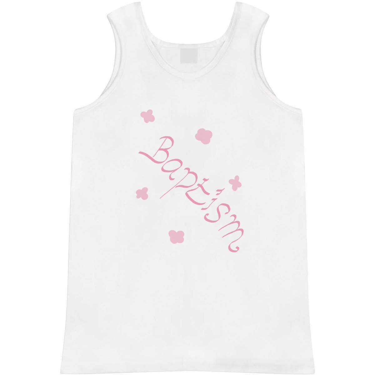 Small 'Baptism for a girl' Adult Vest / Tank Top (AV00109795)