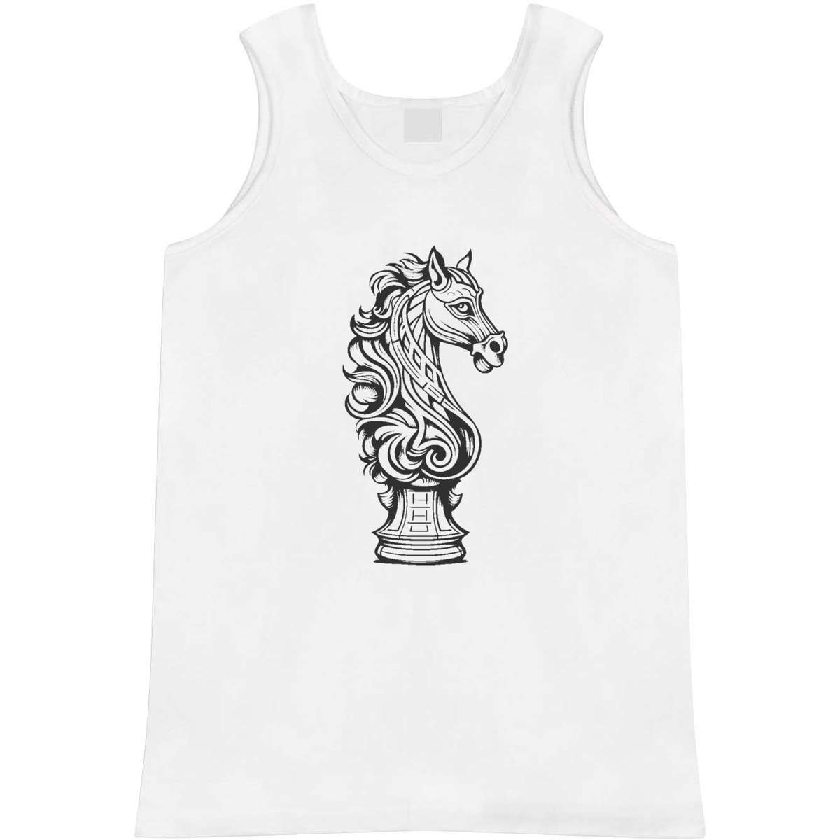 'Knight Chess Piece' Adult Vest / Tank Top (AV043258)