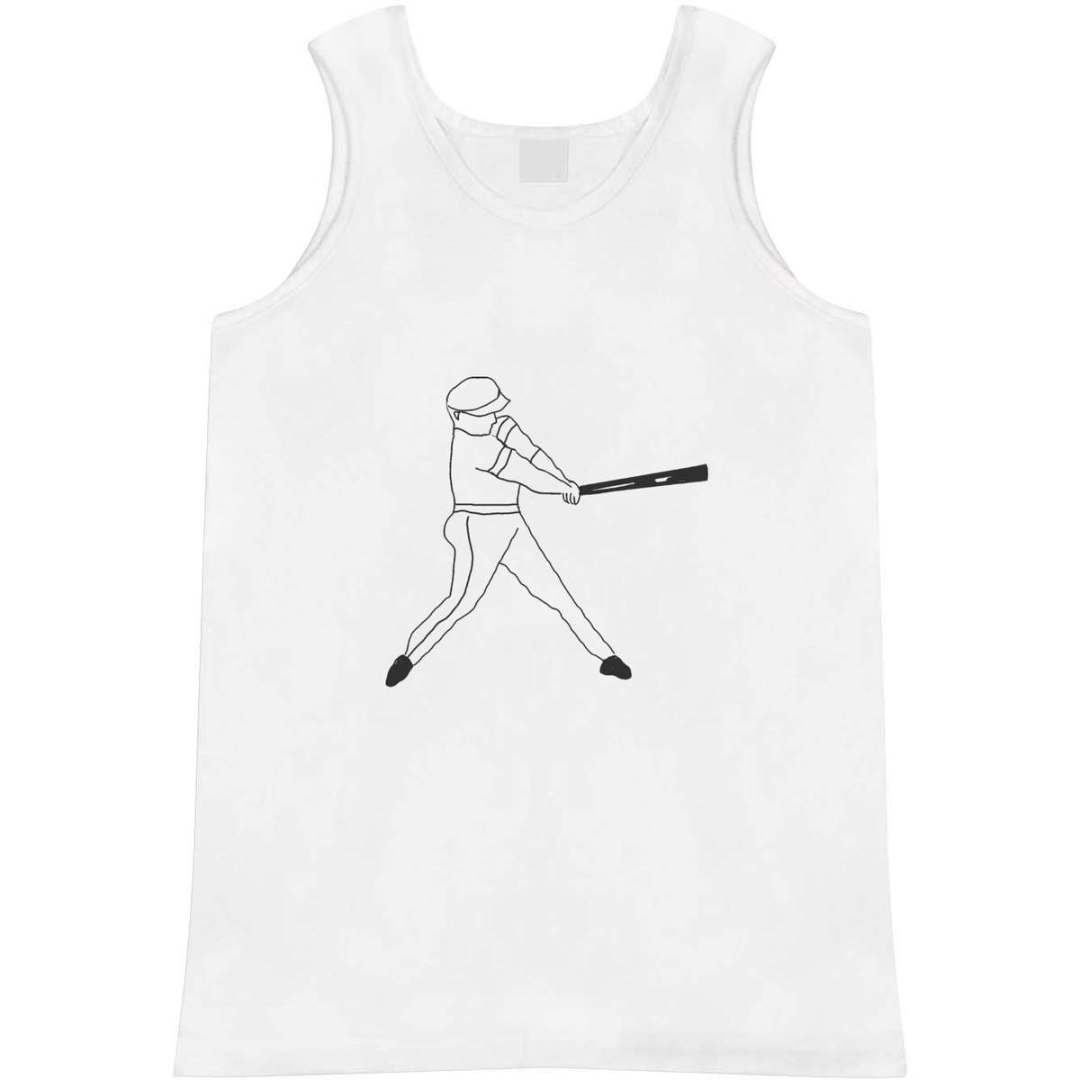 'Baseball Player' Adult Vest / Tank Top (AV043404)