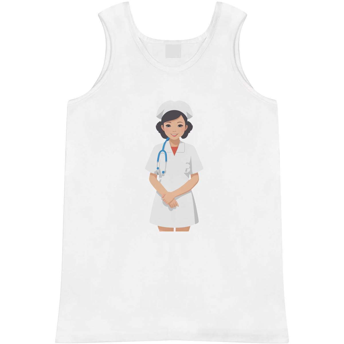 'Smiling Nurse' Adult Vest / Tank Top (AV043883)