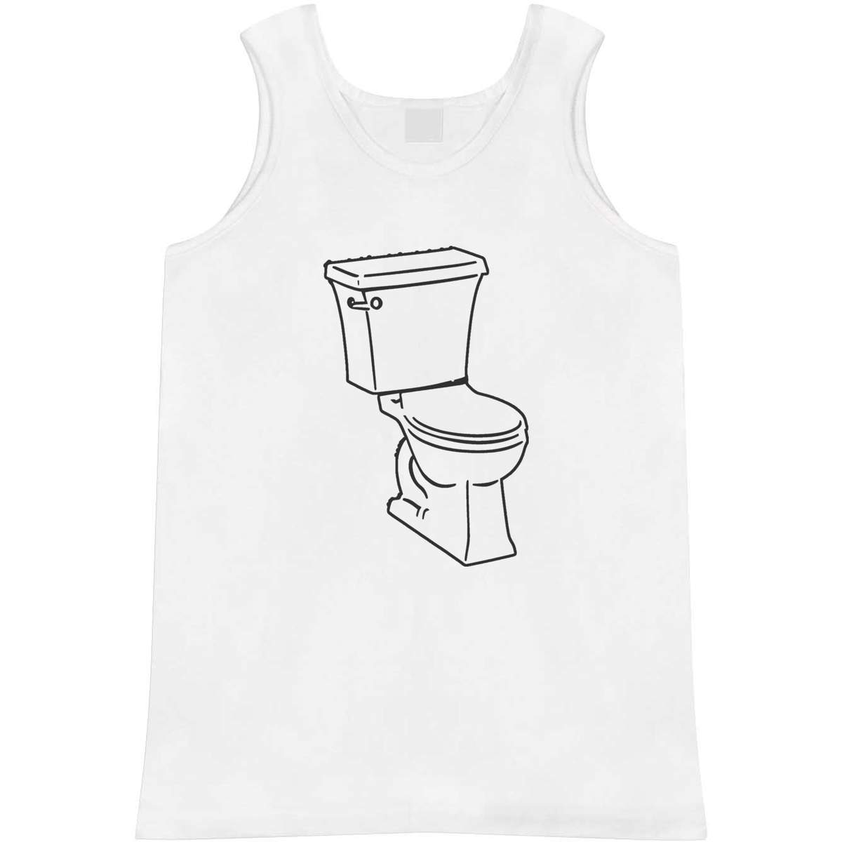 Small 'Toilet & Cistern' Adult Vest / Tank Top (AV00117723)