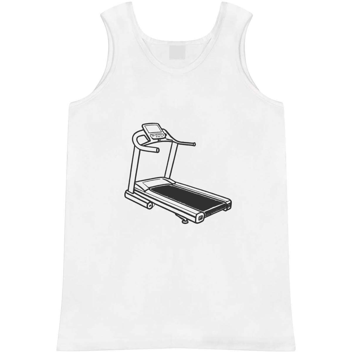 Small 'Treadmill Exercise' Adult Vest / Tank Top (AV00119063)
