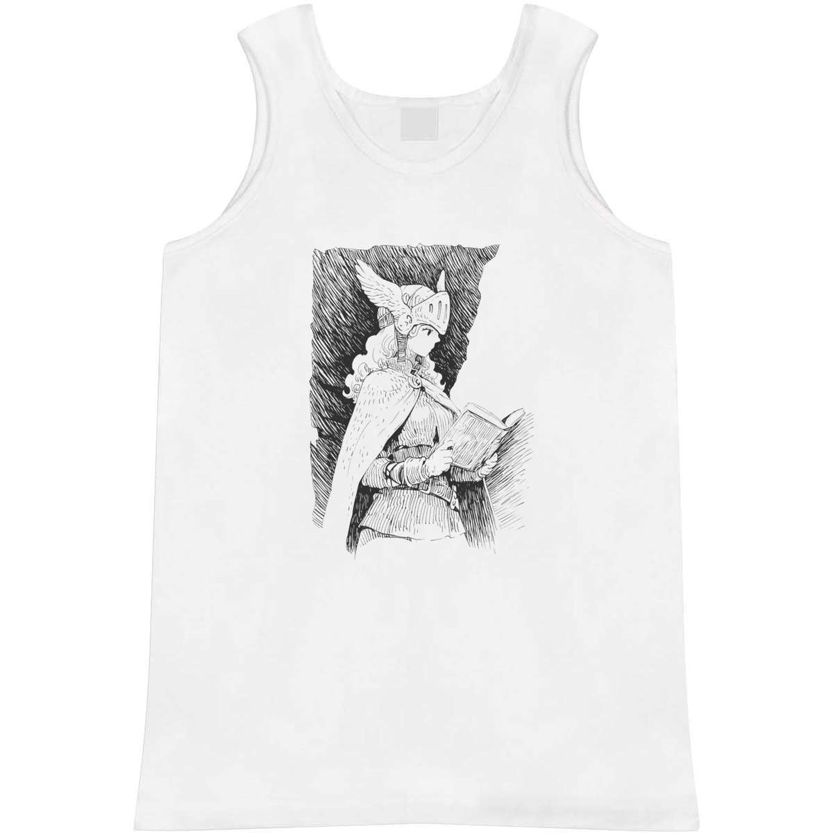 'Reading Valkyrie Knight' Adult Vest / Tank Top (AV045028)