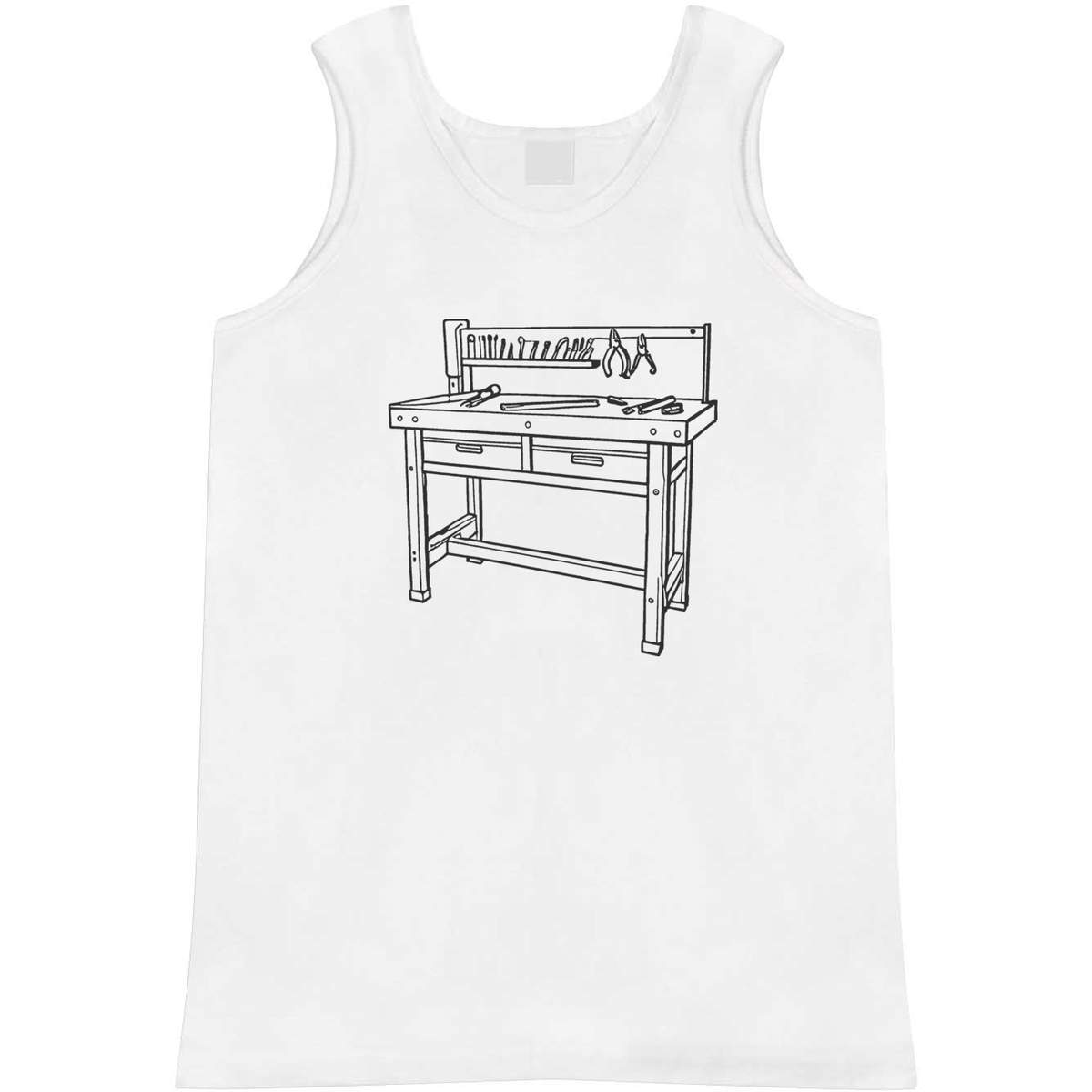 Small 'Tools Workbench' Adult Vest / Tank Top (AV00119687)