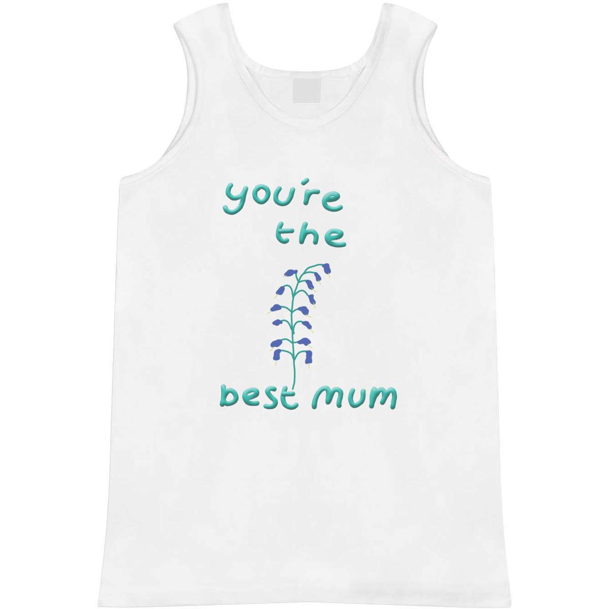 Small 'You're The Best Mum' Adult Vest / Tank Top (AV00119847)