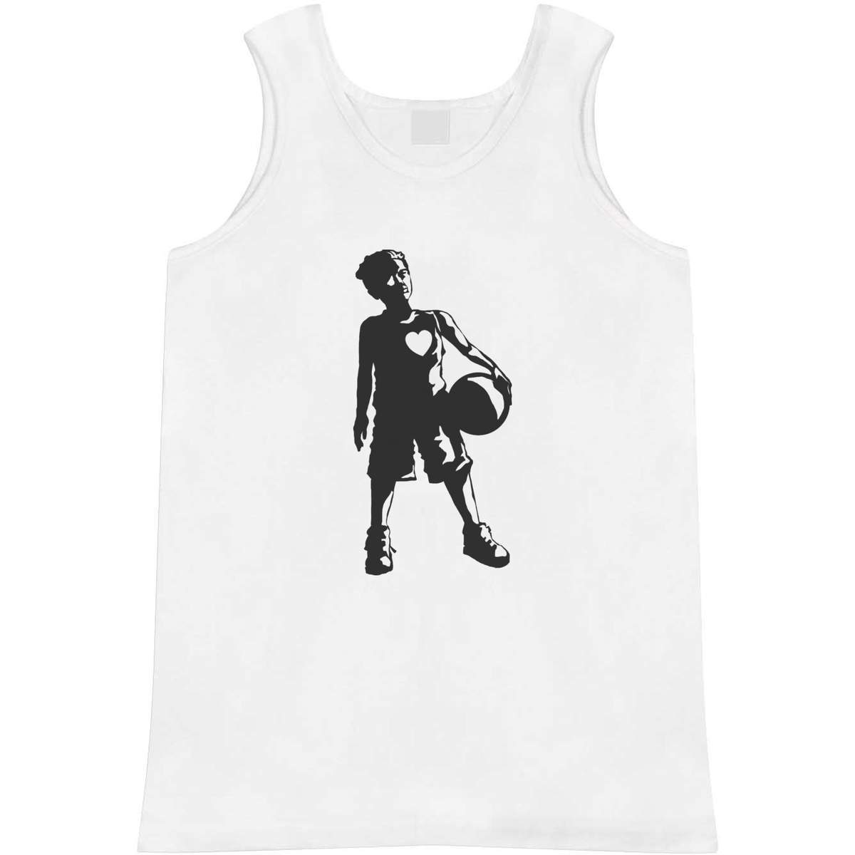 'Basket Ball Boy' Adult Vest / Tank Top (AV045174)