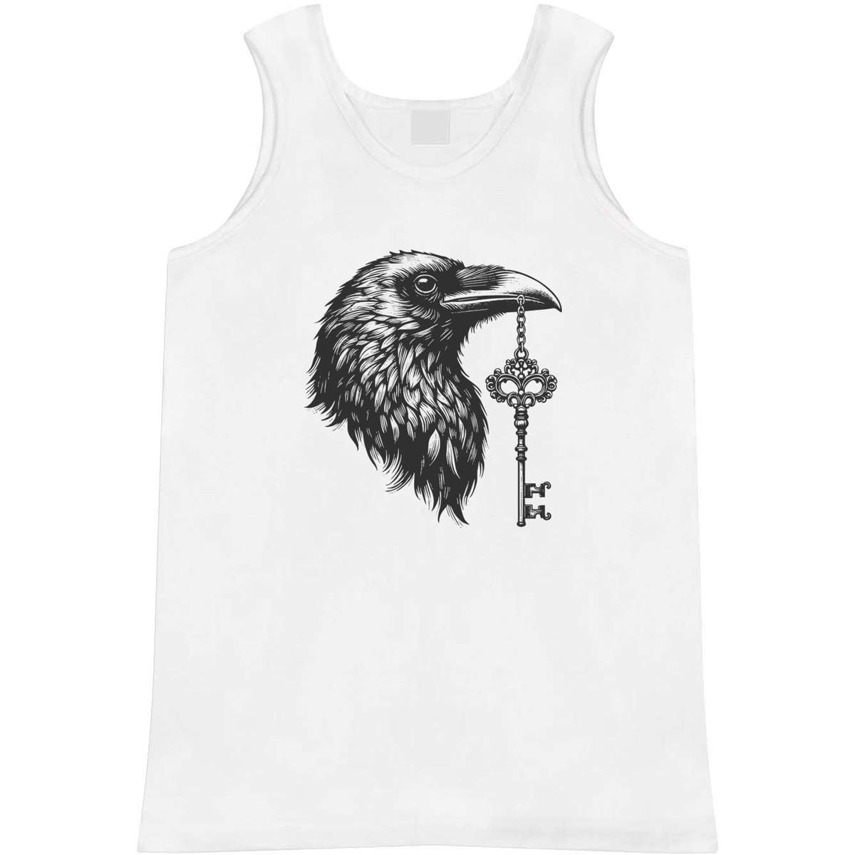 'Raven with Key' Adult Vest / Tank Top (AV045602)