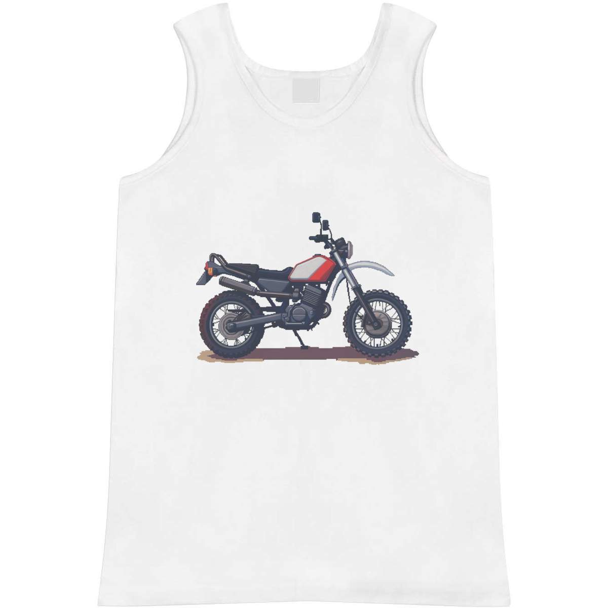 'Dirt Bike Pixel Art' Adult Vest / Tank Top (AV045869)