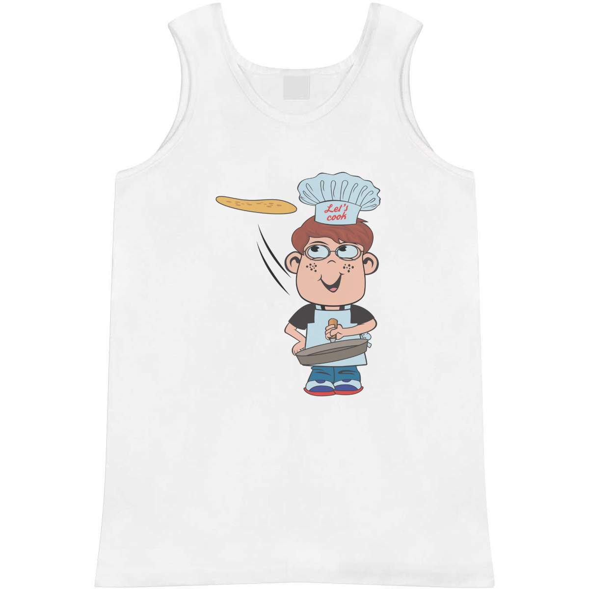 'Cooking Cartoon' Adult Vest / Tank Top (AV045958)