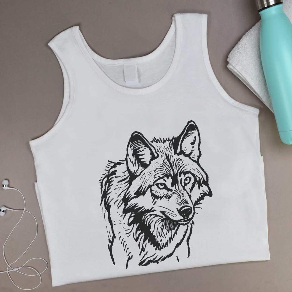 'Mexican Wolf' Adult Vest / Tank Top (AV046093) - Imagen 4 de 10